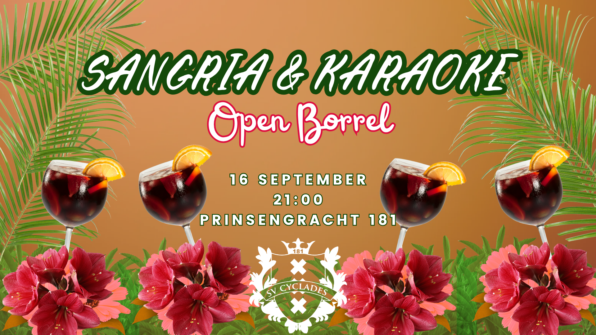 Open Borrel - Sangria en Karaoke
