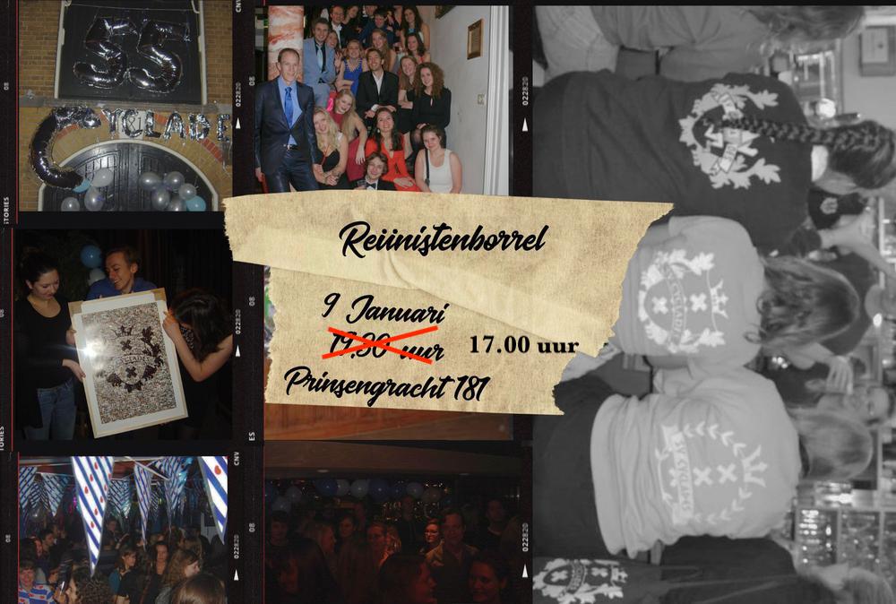 Lustrum Reünistenborrel - Terug in de Tijd