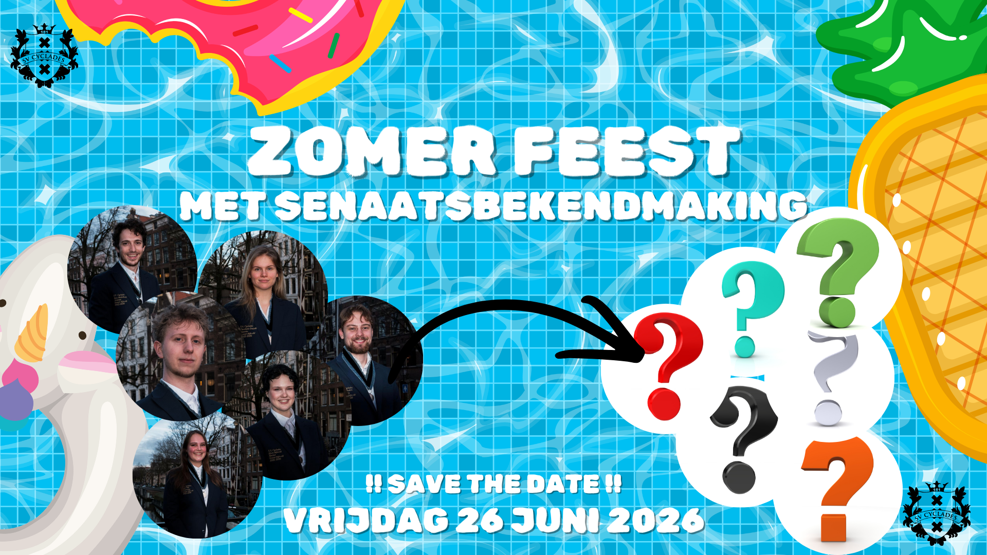 Zomerborrel: Bekendmaking Nieuw Senaat