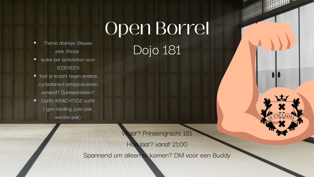 Open Borrel - Dojo 181